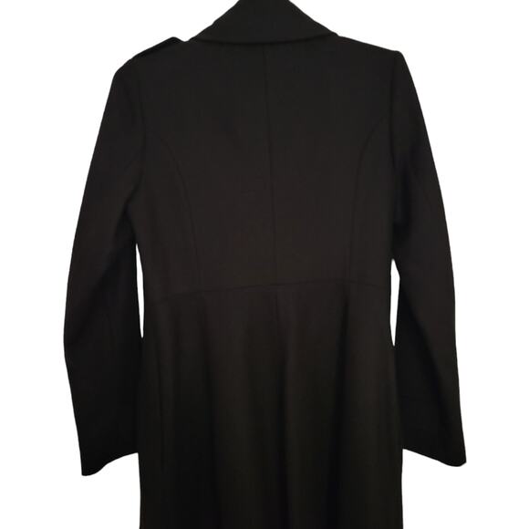 Rachel Rachel Roy Dark Green Wool Blend Double Button Pea coat Sz M Medium - Picture 5 of 9